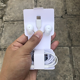 Mua Tai Nghe Nhét Tai Dành Cho Samsung S20 Ultra - Âm Thanh Cực Chất - Chân Cắm Type C - Trắng