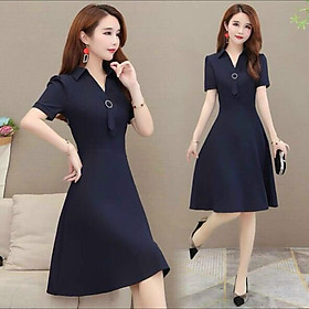 ĐẦM COTTON LẠNH,THẮT NƠ,HỌA TIẾT TRƠN,ĐẶC BIỆT LÀ CHẤT LIỆU VÃI THOÁNG MÁT THỜI TRANG VINA 1HIT FASHION
