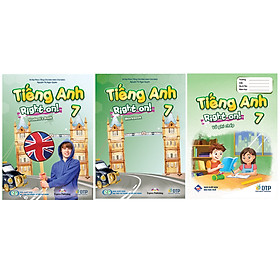 Tiếng Anh 7 Right On! trọn bộ (Sách bài học, Sách bài tập, Vở ghi chép)