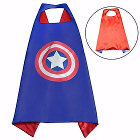 Set áo choàng kèm mặt nạ siêu anh hùng, siêu nhân hóa trang halloween