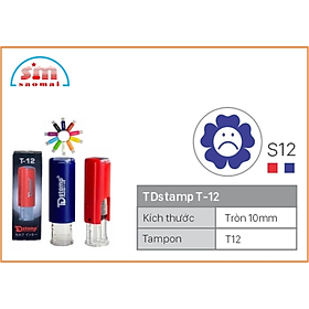 Dấu TD T12 Happy Icon Φ10mm