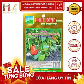 Mua PN - Hạt Giống Ớt Chuông  Ớt Ngọt Gói 100 mg - Trồng Rau Xanh Rau Sạch Bằng Đất Sạch  Mùn Dừa Và Phân Bón Hữu Cơ