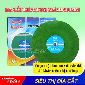 Mua Đá Cắt KingTom Xanh 400mmx3.2mmx25.4mm - Lẻ 5 Viên - Cắt Kim Loại  Cắt Sắt  Inox