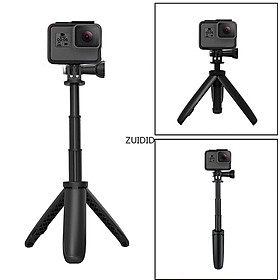 Mở rộng thiết bị tự selheld selfie mini chân máy di động cho Go Pro Hero 11 10 9 8 7 6 SJCAM DJI Insta360 Hành động 3 2 Màu cam