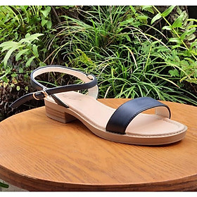 Sandal nữ 3 phân đế đúc,quai da siêu dễ thương 21332
