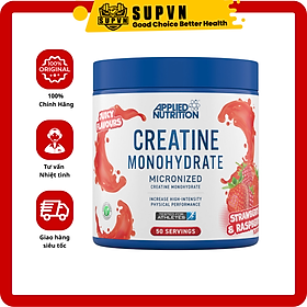 Creatine Applied Nutrition  (50 Lần Dùng 250G) -Bột Uống  Giúp Tăng Hiệu Suất Và Sức Bền Cơ Khi Tập Luyện - Strawberry & Raspberry