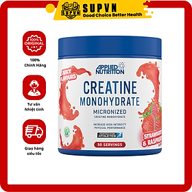 Creatine Applied Nutrition  50 Lần Dùng 250G -Bột Uống  Giúp Tăng Hiệu Suất Và Sức Bền Cơ Khi Tập Luyện - Strawberry & Raspberry