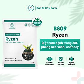 Mua Chế phẩm phòng trừ nấm bệnh trong đất  giúp cây ra rễ  xanh lá  mập thân BS09 Ryzen 500g NSX Bacsicayxanh