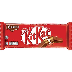 Gói 6 Thanh Bánh Socola KitKat 2F 17g
