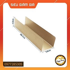 Khuôn làm bánh quy hình chữ U vàng chống dính