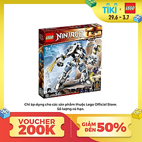 Đồ chơi xếp hình lắp ráp LEGO NINJAGO Chiến Giáp Titan Của Zane 71738