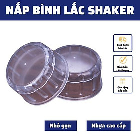 Mua Nắp bình lắc pha chế shaker bằng nhựa cafe cocktail cao cấp đẹp dày dặn phù hợp với bình 350ml-500ml-700ml-1000ml