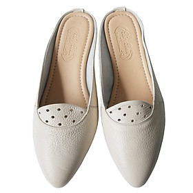 Dép Sục Nữ Da Bò Thật BIGGBEN Cao 3 phân SBN53