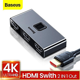 Bộ Chuyển Đổi HDMI BASEUS 2 Trong 1 4K 60hz Cho PS4 -Hàng chính hãng
