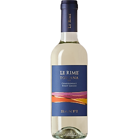 Rượu vang trắng Ý Banfi, Le Rime, Toscana, Pinot Grigio 13% độ