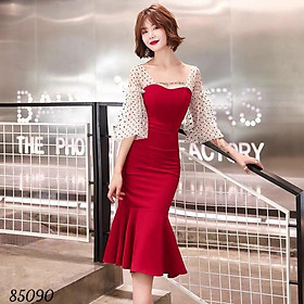 Đầm Umi đuôi cá phối lưới cực sang , tôn dáng đẹp cho chị em THỜI TRANG MỚI NHẤT HIỆN NAY