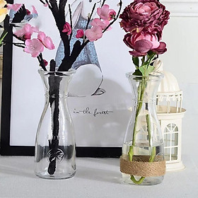 Combo 10 ly, chai thủy tinh (love) loại 350ml dùng để cắm hoa, trang trí nhà cửa