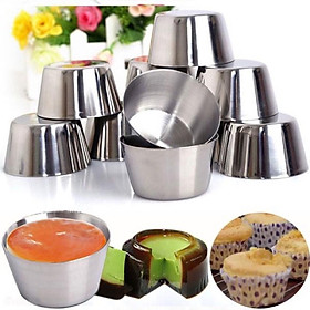 Mua Chén inox đựng nước sốt hoặc nướng bánh 7 cm