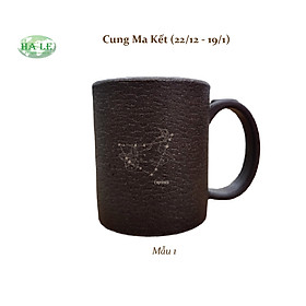 Mua Ly từ bã cà phê in hoa văn cung Hoàng Đạo