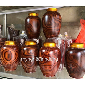 Mua Hộp đựng trà (chè) bằng gỗ trắc cao 20×11cm