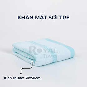 Mua Khăn mặt sợi tre Royal Towel 30x50cm thấm hút tốt  không đổ lông  không ra màu