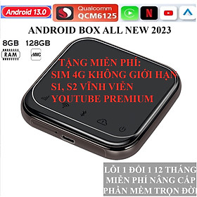 Carplay AndroidBox ô tô xe hơi A9 PLUS 8G+128G Android 13 tặng Vietmap S2, cấu hình KHỦNG mạnh nhất 2023