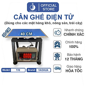 Mua Cân Ghế Điện Tử T7E - Mặt Bàn Cân 300X400MM