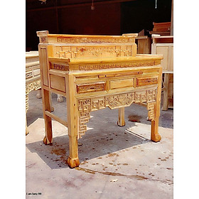 Bàn thờ phật gỗ tràm loại 1 ,Bàn thờ gia tiên,án thờ , tủ thờ , bàn thờ 2 tầng