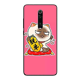 Ốp Lưng in cho Xiaomi Redmi K20 Mẫu Mèo May Mắn 8 - Hàng Chính Hãng