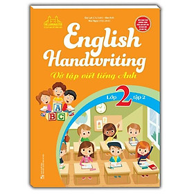 Sách - English Handwriting - Vở tập viết tiếng anh lớp 2 tập 2
