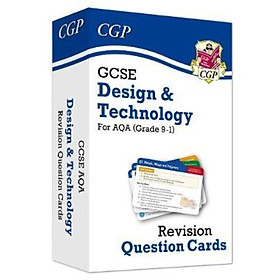 Sách - New Grade 9-1 GCSE Design & Technology AQA Revision Question Cards by CGP Books (UK edition, paperback)