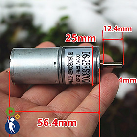 Mua Motor Giảm Tốc 12-24V Mã 370 115rpm