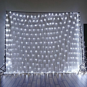 Đèn led rèm treo ngoài trời chống thấm nước - nhiều kích cỡ