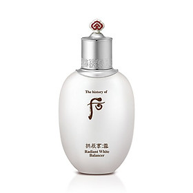 Nước hoa hồng dưỡng trắng da Whoo Radiant White Balancer