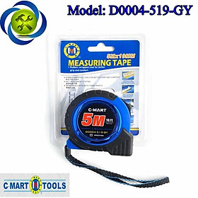Mua Thước cuộn 5m C-Mart D0004-519-GY vỏ bọc nhựa chống va đập