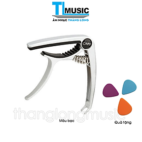 Capo Nâng Tone - Kẹp Cần Đàn Guitar Acoustic JX-05 (Kèm 3 Pick Gảy )