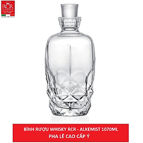 Bình rượu tròn pha lê Ý RCR Alkemist 1070ml