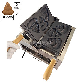 Mua Máy 3 Miếng Funny Shit Sáng Tạo Poop Ngộ Nghĩnh Waffle Maker Electric 1500W 220V EU PLUG PVN4867