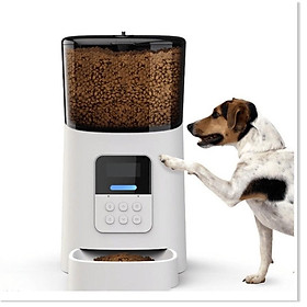 Máy cho thú cưng ăn tự động Pet Feeder 6L LED UV&Voice - hàng cao cấp