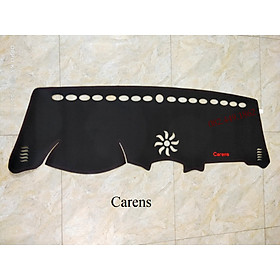 Thảm Taplo Xe Kia Carens 2009-2016 loại da dày cao cấp 3 lớp chống trượt Da Carbon đen