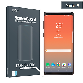 Mua Miếng Dán Dẻo Gor 3D Cho Samsung Galaxy Note 9 (Dán Full màn hình) - Hàng nhập khẩu