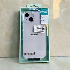 Ốp lưng trong suốt dành cho iPhone 14 Memumi không ố vàng- Hàng chính hãng