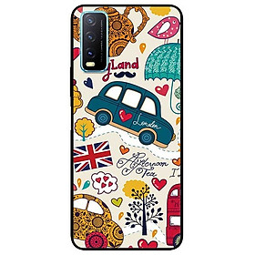 Ốp lưng dành cho Vivo Y20 - Y20s - Y12s mẫu Họa Tiết England