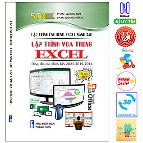 [Download Sách] Lập Trình Ứng Dụng - Excel Nâng Cao - Lập Trình VBA Trong Excel ( Tặng Kèm Sổ Tay)