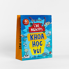 Sách: Combo Thí Nghiệm Khoa Học Vui (Túi 6 Cuốn)