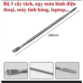 Bộ 3 cây tách, nạy màn hình điện thoại, máy tính bảng, laptop,...