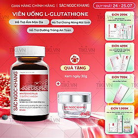 Viên Uống Sắc Ngọc Khang Dưỡng Trắng Sáng Da Whitening Plus 60 Viên