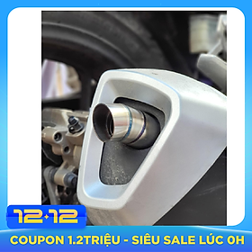 Ống Tiêu Chụp Ống Xã Dành Cho WINNER X Inox 304 Mẫu V03 + Tặng 01 Móc Gắng Chìa Khóa Xe Ngẫu Nhiên