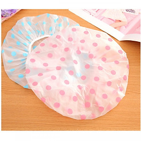 Mũ Chụp Khi Tắm Chống Ướt Tóc Họa Tiết - Nội Địa Nhật Bản