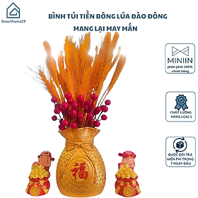 Mua Set Bình Hoa 3 Món Tài Lộc Bông Lúa Mạch – Trang Trí Sang Trọng  Thu Hút Tài Lộc  Mang Lại May Mắn - HÀNG CHÍNH HÃNG MINIIN